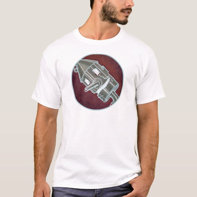 T-shirt da onça - Woodman da lata (Frente)