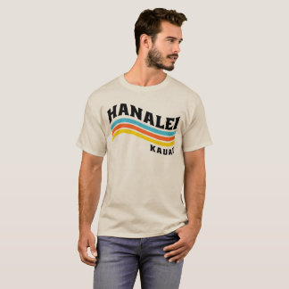 T-shirt da onda de Hanalei (homens)