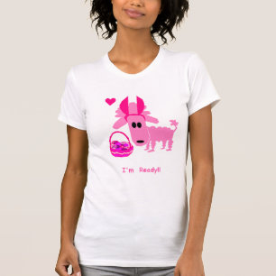 T-shirt da páscoa de PinkyPoodle