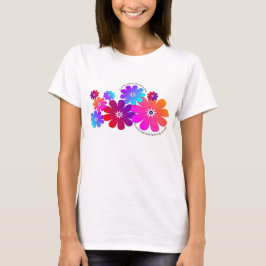 T-shirt da paz da vida do espírito da mente