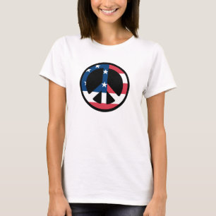 T-shirt da paz das mulheres