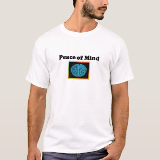 T-shirt da "paz de espírito"