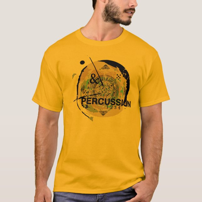 T-shirt da percussão (Frente)