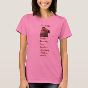 T-shirt da personalidade de Pitbull