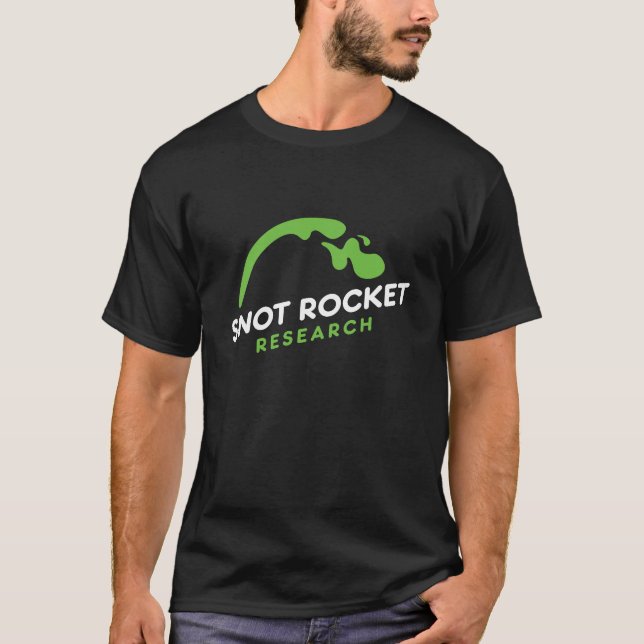 T-shirt da pesquisa de Rocket do Snot (Frente)
