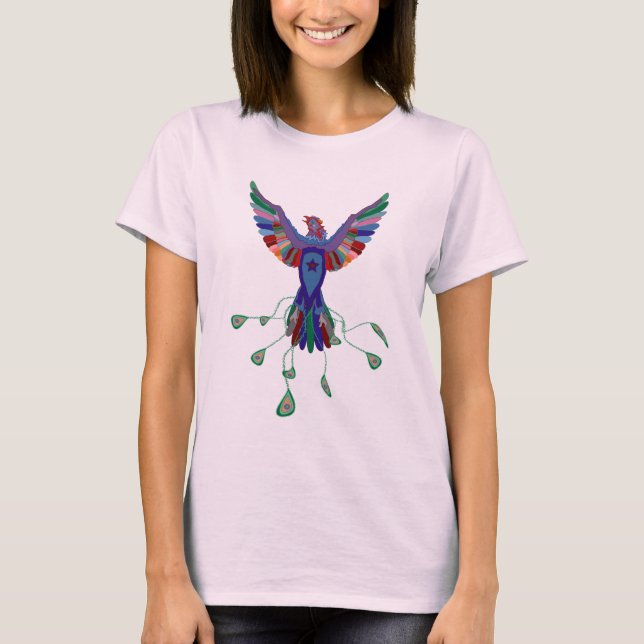T-shirt da Phoenix Star Organic Ladie (Frente)
