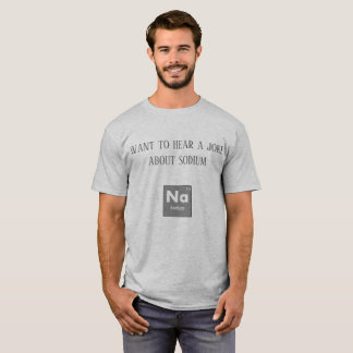 t-shirt da piada da ciência