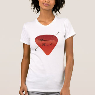 T-shirt da picareta da guitarra - personalizado