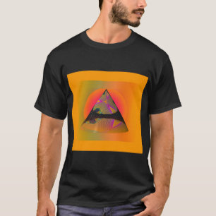 T-Shirt da Pirâmide Geo Abstrato