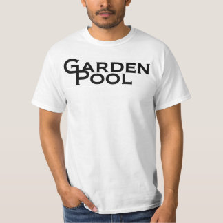 T-shirt da piscina do jardim