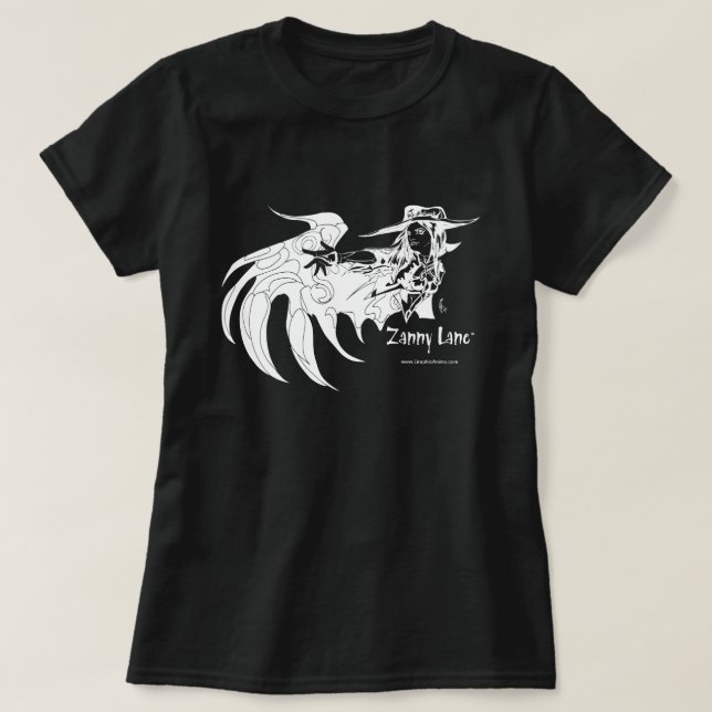 T-shirt da pista de Zanny (Frente do Design)