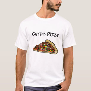 T-shirt da pizza de Carpe (apreenda a pizza!)