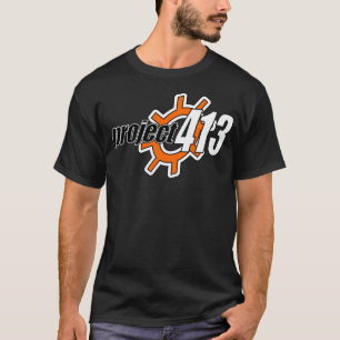 T-shirt da planície do projeto 413