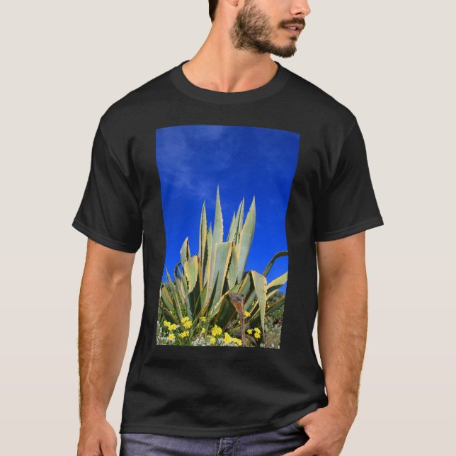T-shirt da planta da agave (Frente)