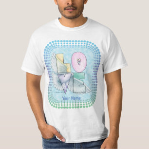 T-shirt da pomba do amor