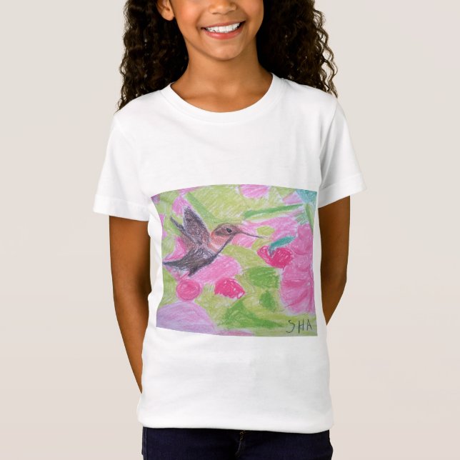 T-shirt da princesa Toytastic Colibri Menina (Frente)