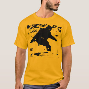 T-shirt da "prova" de Bigfoot