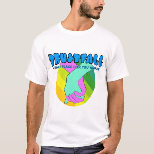 T-shirt da queda da confiança