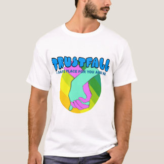 T-shirt da queda da confiança