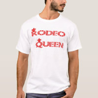 T-shirt da rainha do rodeio