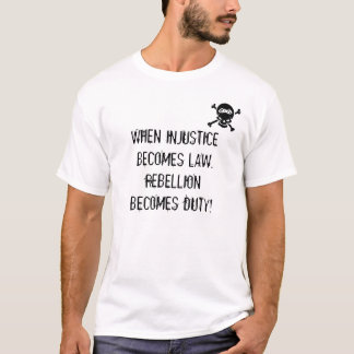 T-shirt da rebelião