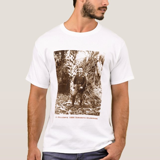 T-shirt da região selvagem de J.H. Gillespie (Frente)