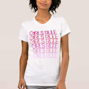 T-SHIRT DA REGRA DAS MENINAS