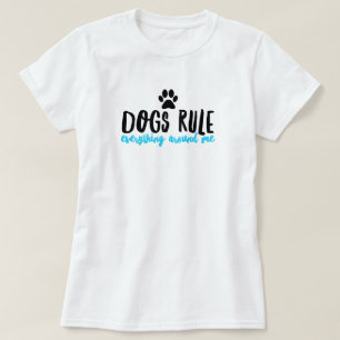 T-shirt da regra dos cães