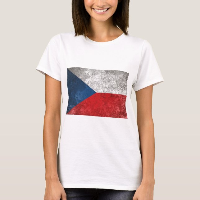 T-shirt da República Checa (Frente)