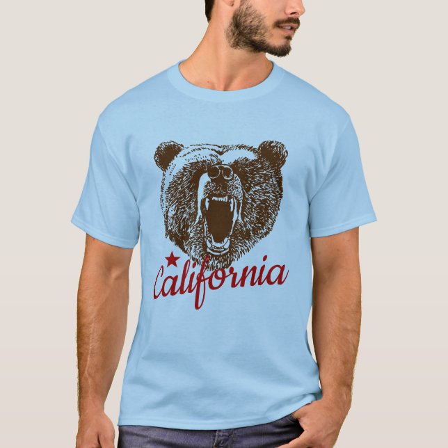 T-shirt da república de Califórnia (Frente)
