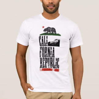 T-shirt da REPÚBLICA de CALIFÓRNIA