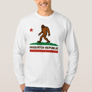 T-shirt da república de Sasquatch