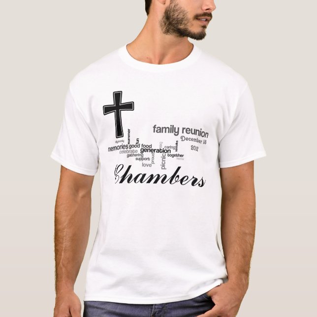 T-Shirt da Reunião da Família Cristã (Frente)