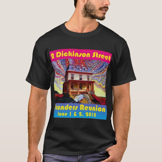 T-shirt da reunião de 2 fundadores da rua de (Frente)