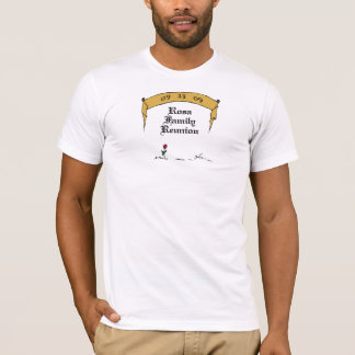 T-shirt da reunião de família de Rosa