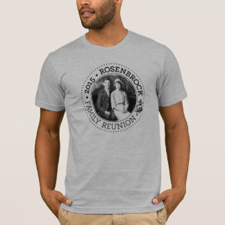 T-shirt da reunião de família de Rosenbrock