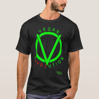 T-shirt da revolução do Vegan: pelo VEGAN do