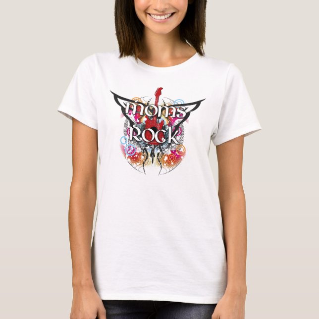 T-shirt da rocha das mães (Frente)