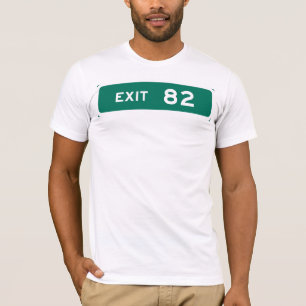 T-shirt da rota 37 da saída 82 do Parkway de