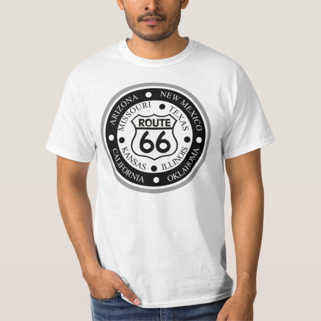 T-shirt da rota 66 (Frente)