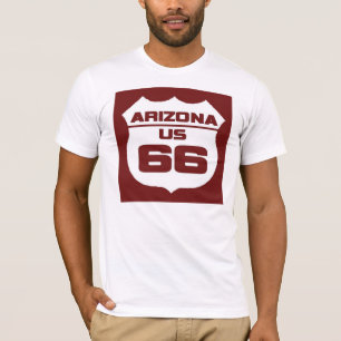 T-shirt da rota 66 da arizona