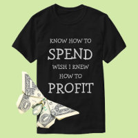 T-Shirt da Sabedoria Financeira: Saber Gastar