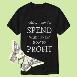 T-Shirt da Sabedoria Financeira: Saber Gastar