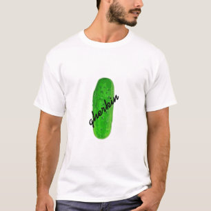 T-shirt da salmoura do "pepino"
