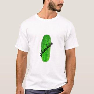 T-shirt da salmoura do "pepino"
