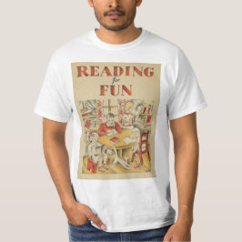 T-shirt da semana de livro de 1935 crianças