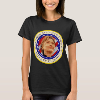 T-shirt da senhora presidente Hillary Clinton