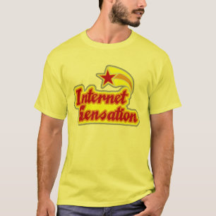 T-shirt da sensação do Internet