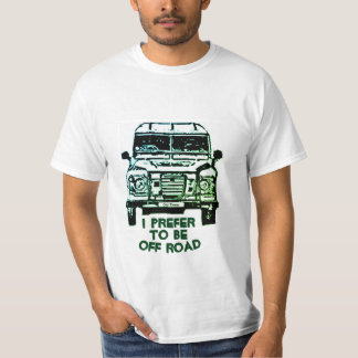 T-shirt da série de Land Rover