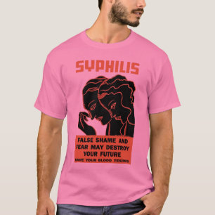 T-shirt da sífilis